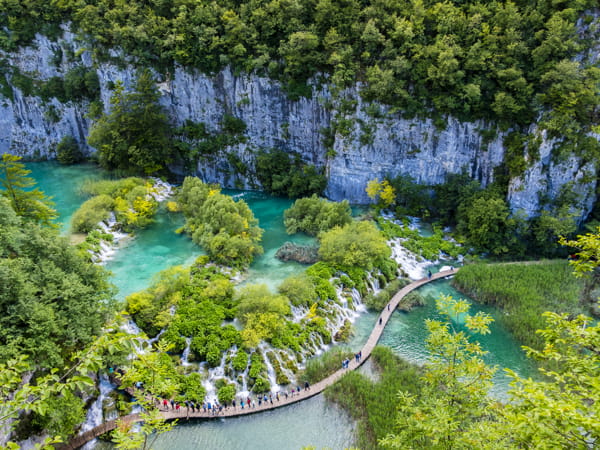 Croacia, Lika-Senj, Osredak, Parque Nacional de los Lagos de Plitvice