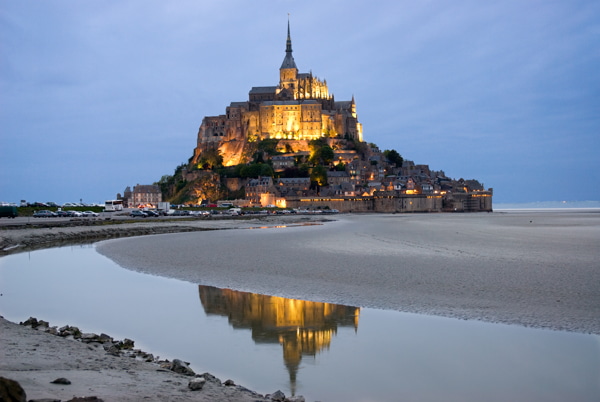 El famoso Mont Saint Michel