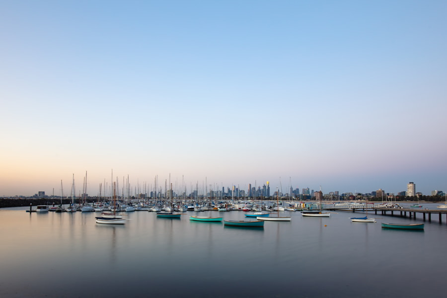 Atardecer en Melbourne
