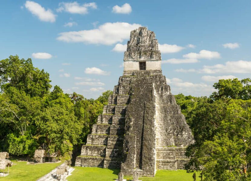 Templo del Jaguar en Tikal, Guatemala