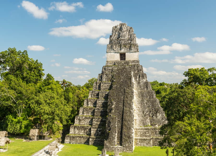 Templo del Jaguar en Tikal, Guatemala