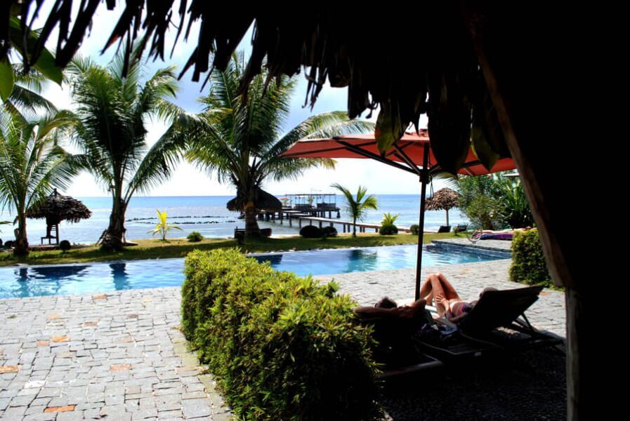 Resort tropical en Madagascar